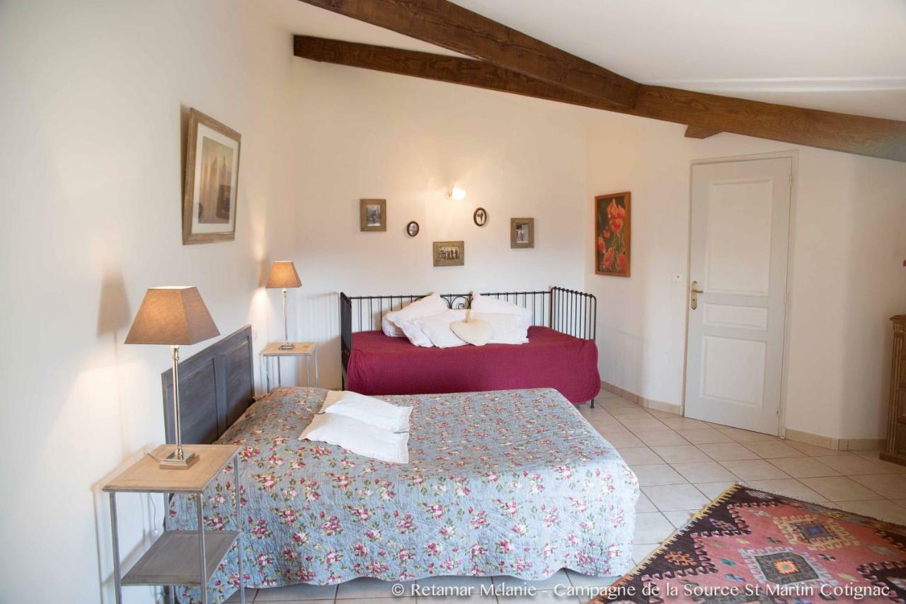 Campagne De La Source St Martin B&B Cotignac Exterior photo